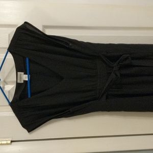 Motherhood maternity black dress, sz M